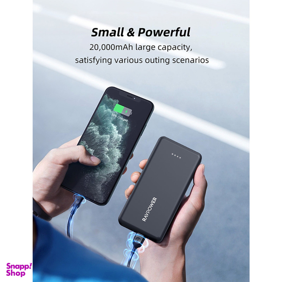 پاوربانک راو پاور مدل RP-PB1216 ظرفیت 20000 میلی آمپر ساعت