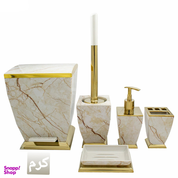 ست سرویس بهداشتی ۵ پارچه هارمونی مدل آوا کد ۵۷