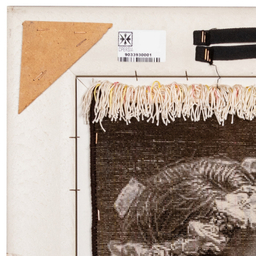 تابلو فرش دستباف سی پرشیا مدل دختر و گربه کد 903393