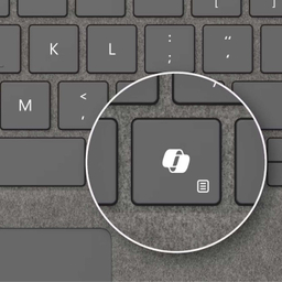 کیبورد تبلت مایکروسافت مدل Surface Pro Copilot Keyboard with Pen Storage مناسب سرفیس Pro 8/Pro 9/Pro 10/Pro 11