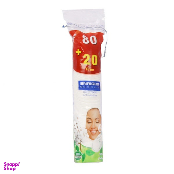 پد آرایش پاک کن انریکه مدل 01 بسته 100 عددی