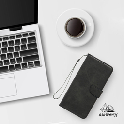 کیف کلاسوری دیامانته مدل Scusa Bk مناسب گوشی موبایل سامسونگ Galaxy A26 به همراه بند آویز