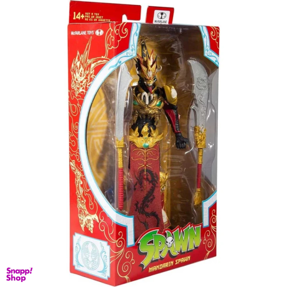 اکشن فیگور مک فارلین مدل اسپان Mandarin Spawn Scarlet Edge