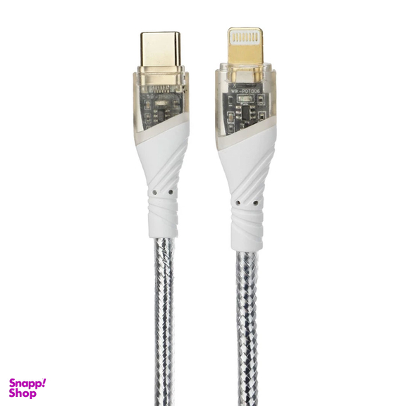 کابل تبدیل USB Type-C به لایتنینگ آکو مدل AC-21 طول 1 متر