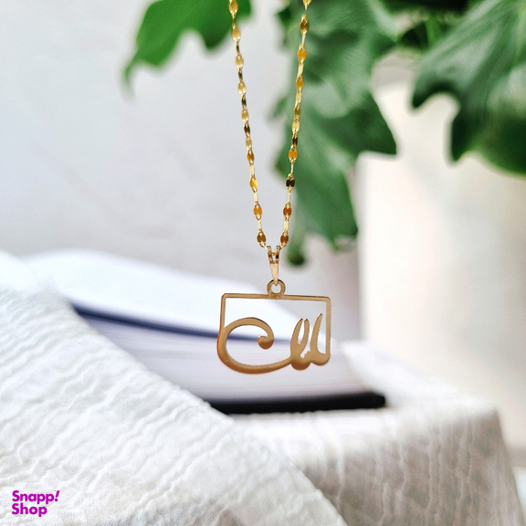 آویز گردنبند طلا 18 عیار زنانه گوزن مدل مامان کد HFHN