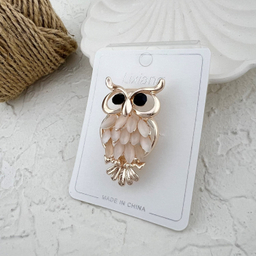 گل سینه زنانه مدل جغد کد G4055