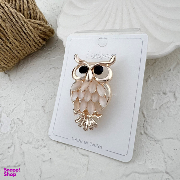 گل سینه زنانه مدل جغد کد G4055