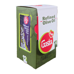 روغن زیتون پالایش شده توسکا وزن 10 گرم بسته 12 عددی