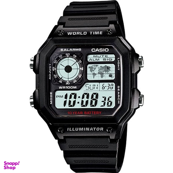 ساعت مچی دیجیتالی کاسیو AE-1200WH-1AVDF