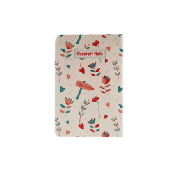 دفتر یادداشت 32 برگ تیج سان مدل پاسپورتی طرح لاله