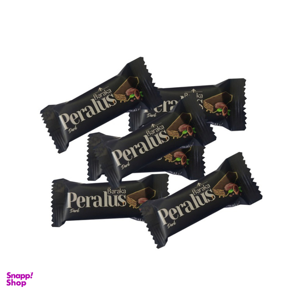 ویفر مینی پرالوس تلخ با روکش کاکائویی باراکا وزن 500 گرم