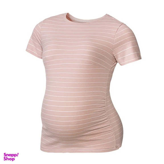 تیشرت بارداری زنانه اسمارا کد 5004 رنگ صورتی