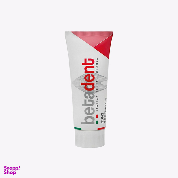 خمیر دندان بتادنت مدل GUMS حجم 100 میلی لیتر