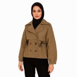 بارانی زنانه السانا مدل پاوین کد 206478
