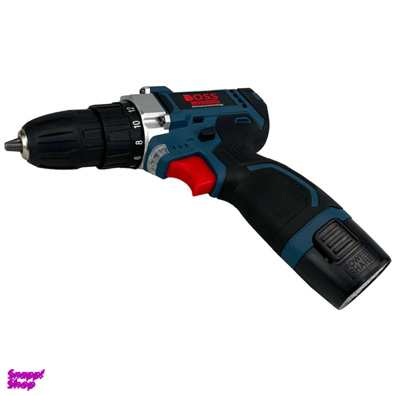 پیچ گوشتی شارژی باس کد 18vf LI-ION مجموعه 30 عددی