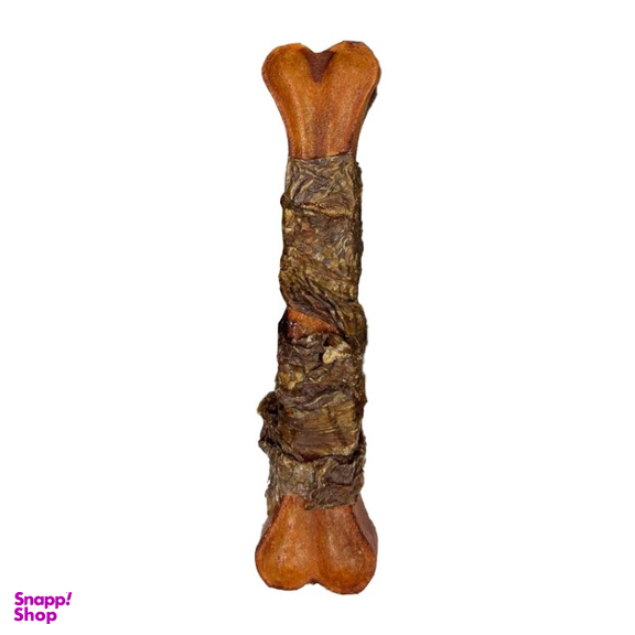 تشویقی سگ شهرپت مدل ایزگود استخوان گوشت دورپیچ گوشت وزن 130 گرم