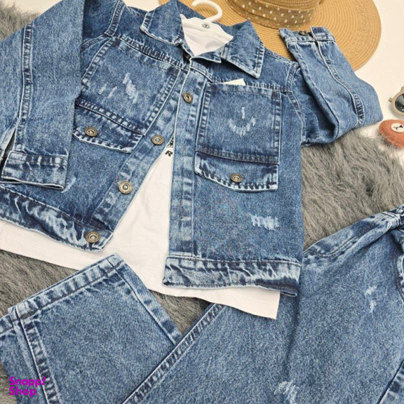 ست 3 تکه لباس بچگانه کد 8676