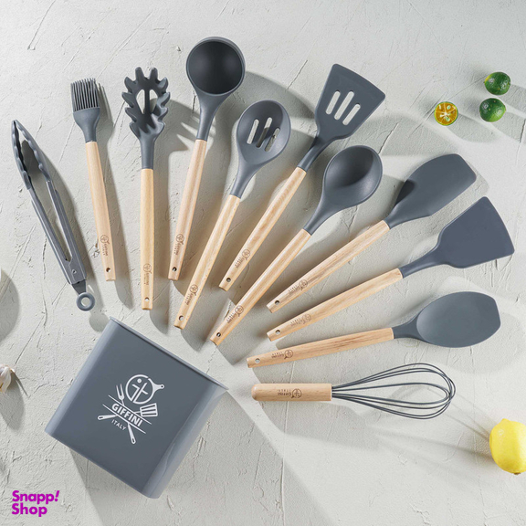 سرویس کفگیر و ملاقه 12 پارچه جی فی نی مدل G-012