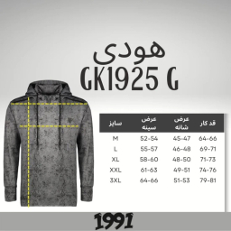 هودی ورزشی مردانه مدل GD-9719960