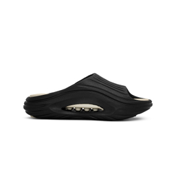 دمپایی زنانه شیما مدل اسپرینگ رنگ مشکی کرم