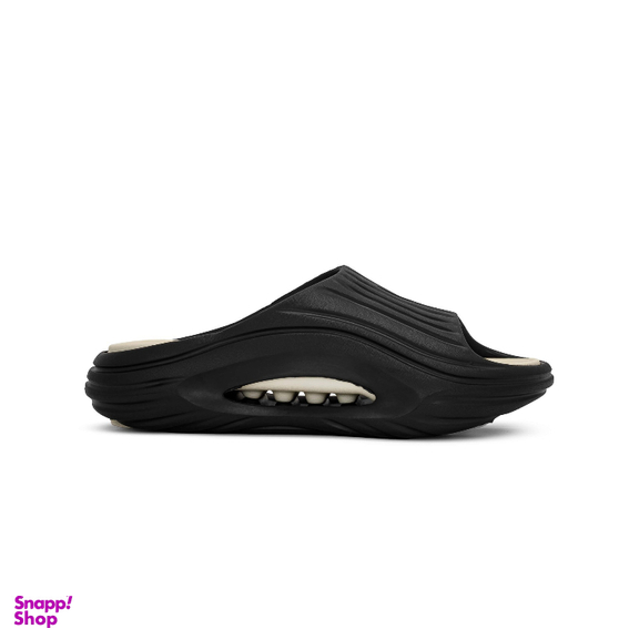 دمپایی زنانه شیما مدل اسپرینگ رنگ مشکی کرم