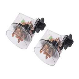 رله فن 100 آمپر شیشه ای خودرو مدل TMT100A_12V2 مناسب پژو 405 بسته 2 عددی
