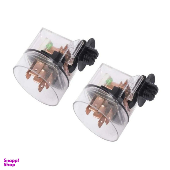 رله فن 100 آمپر شیشه ای خودرو مدل TMT100A_12V2 مناسب پژو 405 بسته 2 عددی