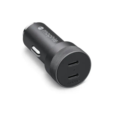 شارژر فندکی موبایل موفی مدل Dual USB-C 40W PD Car Charger