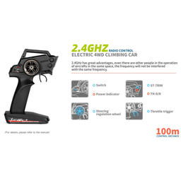 ماشین بازی کنترلی دبلیو ال تویز مدل GoolRC 144002 RC Car