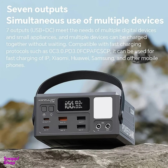 پاوربانک کانفلون مدل A45Q ظرفیت 100000 میلی آمپر ساعت