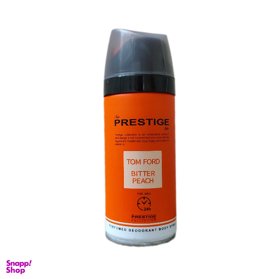اسپری خوشبو کننده بدن مردانه پرستیژ مدل Tom Ford Bitter Peach حجم 150 میلی لیتر