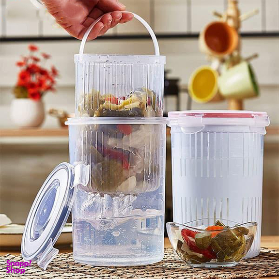 ظرف فیلتردار پلاست آرت مدل Plast Art LC-470 حجم 1.5 لیتر
