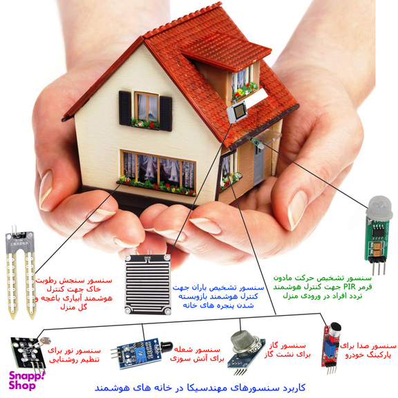 سنسور تشخیص سطح آب مهندسیکا مدل ARDUI340