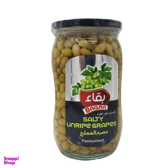 کنسرو شور غوره بقاء وزن 580 گرم