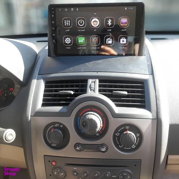 مانیتور اندروید خودرو ایکس مکس مدل Z100 مناسب رنو مگان