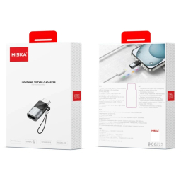 OTG مبدل Lightning به Type-C هیسکا مدل H8