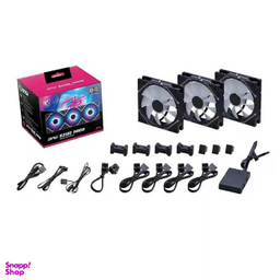 فن خنک کننده کیس مخصوص بازی ام اس آی مدل MPG EZ120 ARGB بسته 3 عددی