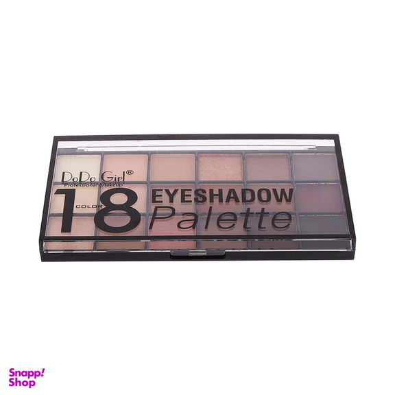 پالت سایه چشم 18 رنگ دودو گرل مدل 01