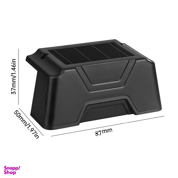 چراغ پارکی خورشیدی سولونیکس مدل لب پله ای کد SS-DL مجموعه 12 عددی
