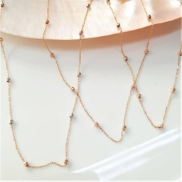 نیم ست طلا 18 عیار زنانه اپال گلد مدل گوی البرنادو کد G45