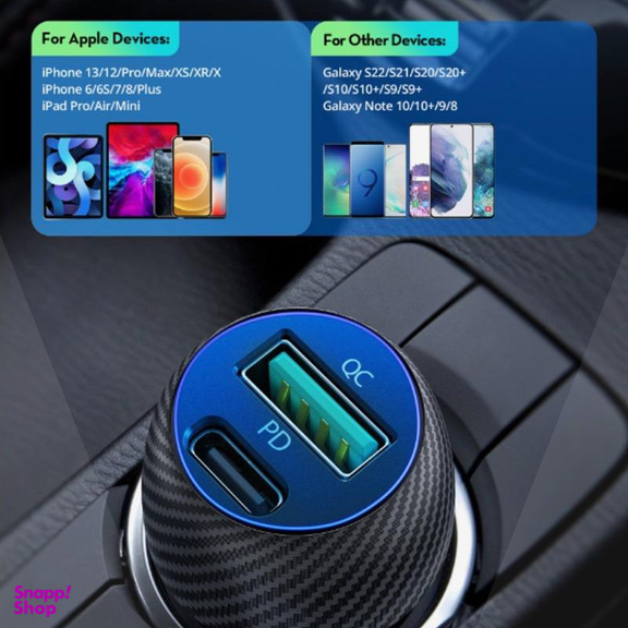 شارژر فندکی راو پاور مدل RP-VC030