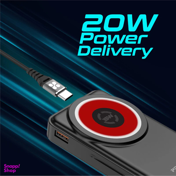 شارژر بی سیم پرومیت مدل ROVERPACK