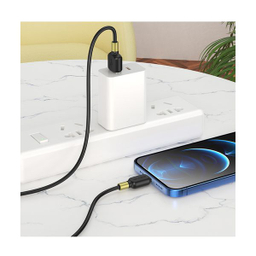 کابل تبدیل USB به لایتنینگ بروفون مدل BX59 طول 1 متر