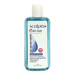 شامپو اسکالپیا مدل dry calm مناسب موهای خشک وزن 200 میلی لیتر