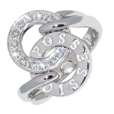 انگشتر نقره زنانه گیرا مدل BVLGARI-G348