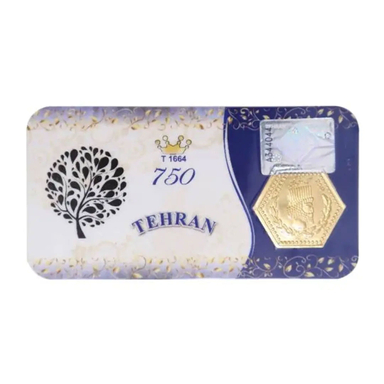 طلا گرمی 18 عیار سین سان کد 5000