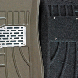 کفپوش سه بعدی خودرو  پانیذ مدل پشت نمدی کد MHLB N مناسب برای سمند EF7