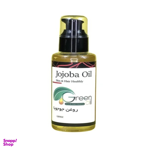 روغن پوست و مو گرین اویل مدل جوجوبا حجم 120 میلی لیتر