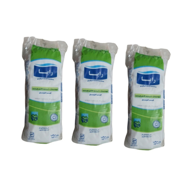 پنبه رایا کد 002 وزن 100 گرم بسته ۳ عددی