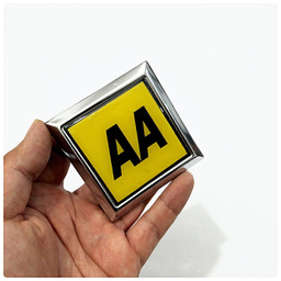 آرم جلو پنجره خودرو کالانیکس مدل ARM-AA2-10509 طرح AA
